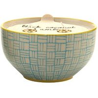 Paddywax Boheme Hand Painted Ceramic Bowl Candle Jasmine And Bamboo 198g