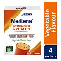 Meritene Active Nutrition Vegetable Soup 4 X 50g Sachets