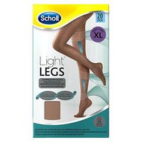 Scholl Light Legs Compression Tights 20 Den Nude Extra Large