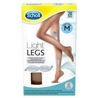 Scholl Light Legs Compression Tights 20 Den Nude Medium