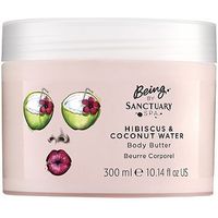 Being By Sanctuary Body Butter Hibiscus And Coconut Water 300ml