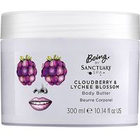 Being By Sanctuary Body Butter Cloudberry And Lychee Blossom 300ml