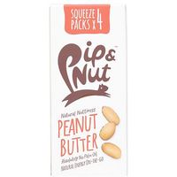 Pip & Nut Peanut Butter Squeeze Pack 4x30g