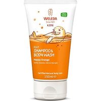 Weleda Kids 2 In 1 Shampoo & Body Wash Happy Orange 150ml