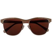 Radley Sun Saffron Sunglasses With Navy And Brown Patterned Arms