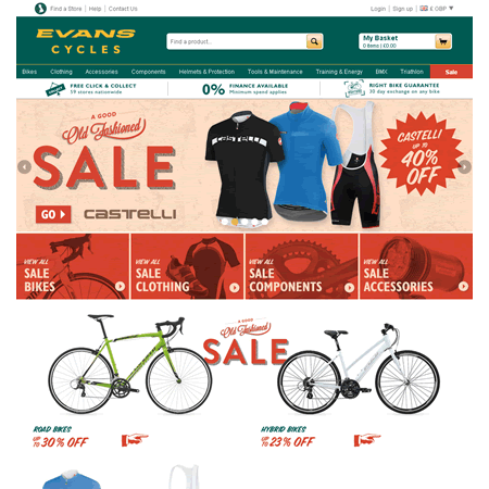 Evans Cycles - Specialist Bike Retailer