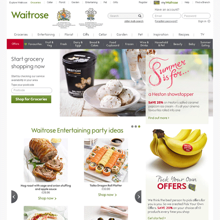 Waitrose - Food and Drink Retailer