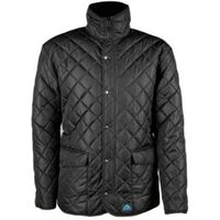 Rigour Seattle Black Quilted Jacket Medium