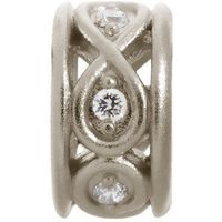 Endless Jewellery Charm Sparkling Eternity White Silver