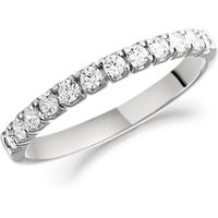 18ct White Gold Brilliant Cut Diamond Half Eternity Ring