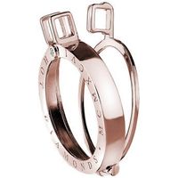 Emozioni Coin Keeper Rose Gold Silver 33mm