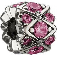 Chamilia Charm Shimmering Stones Pink