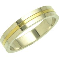 Charles Green 2 Colour Wedding Ring
