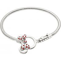 Chamilia Bracelet Disney Minnie Mouse Toggle Silver S