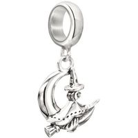 Chamilia Charm Limited Edition Halloween Over The Moon Silver