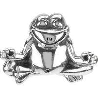 Chamilia Charm Yoga Frog Silver