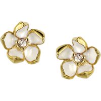 Shaun Leane Earrings Gold Vermeil And Topaz Small Blossom Studs Silver
