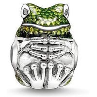 Thomas Sabo Karma Bead Green Frog Silver D
