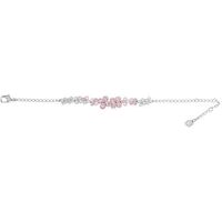 Swarovski Bracelet Cherie Pink Crystal Rhodium