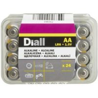 Diall AA Alkaline Battery Pack Of 24