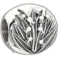 Chamilia Charm Garden Club May Lily Of The Valley Silver