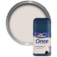 Dulux Nutmeg White Matt Emulsion Paint 50ml Tester Pot - 5010212528198