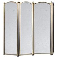 Slemcka Traditional 4 Fold Fire Screen (H)640mm (W)850mm (D)20mm - 5015772185454