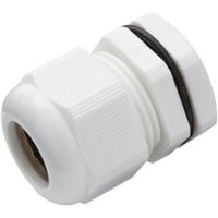 MK White Compression Gland (Dia)25mm