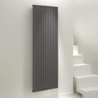 Kudox Xylo Vertical Radiator Anthracite (H)1800 Mm (W)580 Mm