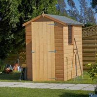 6X4 Shetland Apex Shiplap Wooden Shed With Assembly Service