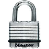 Master Lock Excell Steel 5-Pin Tumbler Octagonal Open Shackle Padlock (W)64mm