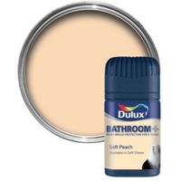 Dulux Bathroom+ Soft Peach Soft Sheen Emulsion Paint 50ml Tester Pot