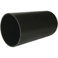 Floplast Ring Seal Soil Plain Ended Pipe (Dia)110mm Black