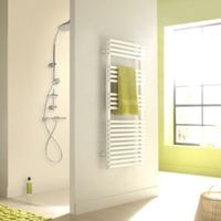Acova Cala White Towel Warmer (H)721mm (W)500mm