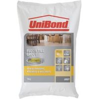 Unibond Light Grey Powder Grout (W)5kg