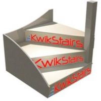 KWikstairs Right-Hand Winder Staircase Pack (W)Up To 900mm