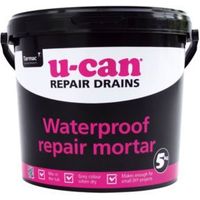 U-Can Waterproof Repair Mortar 5kg Tub - 5030349010427