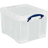 Really Useful Clear 35L Plastic Storage Box