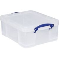 Really Useful Clear 18L Plastic Storage Box