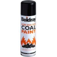 Beldray Black Matt Coal Spray Paint 300 Ml