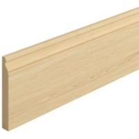 Skirting (T)19.5mm (W)144mm (L)2400mm Pack Of 1 - 3663602048251