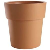 Solta Round Plastic Terracotta Painted Plant Pot (Dia)48cm