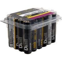 Diall AAA Alkaline Battery Pack Of 24