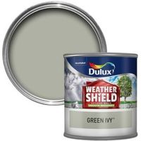 Dulux Weathershield Green Ivy Matt Masonry Paint 0.25L Tester Pot