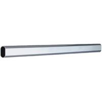 Colorail Chrome Effect Steel Oval Tube (W)30mm (L)1.22m