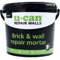 U-Can Brick & Wall Repair Mortar 5kg Tub