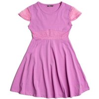Guess Kids Dress With Lace Inserts
