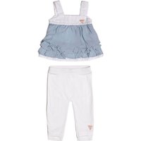 Guess Kids Cotton Top And Leggings Set
