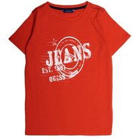 Guess Kids Cotton T-Shirt With Front Print