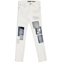 Guess Kids Denim Jeggings With Front Patches